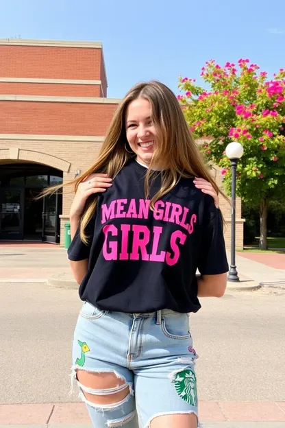 Camiseta de "Mean Girls": estilo icónico de la película de 2004